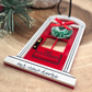 Our New Home Christmas Ornament - Personalized Acrylic Door with Wreath, New Home Gift