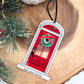 Our New Home Christmas Ornament - Personalized Acrylic Door with Wreath, New Home Gift