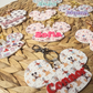 Patterned Ears Bag Tag