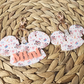 Patterned Ears Bag Tag