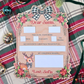 Personalized Dear Santa Board - Reusable Christmas Wish List - Kids Christmas Eve Tradition Photo Prop