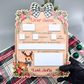 Personalized Dear Santa Board - Reusable Christmas Wish List - Kids Christmas Eve Tradition Photo Prop