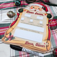 Retro Santa Custom Dear Santa Board - Christmas Eve Photo Prop Sign