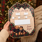 Personalized Tartan Teddy Bear Dear Santa Board - Reusable Christmas Wish List Photo Prop