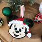 Festive Santa Mouse Christmas Ornament - Magical Holiday Keepsake Decor