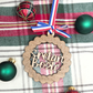 Croatian Christmas Ornament - Sretan Božić Wooden Heritage Gift