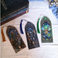 Space Wars Stained Glass Acrylic Bookmark - Reader Gift for Sci Fi Fantasy Fans