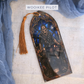 Space Wars Stained Glass Acrylic Bookmark - Reader Gift for Sci Fi Fantasy Fans