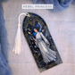 Space Wars Stained Glass Acrylic Bookmark - Reader Gift for Sci Fi Fantasy Fans