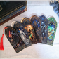 Space Wars Stained Glass Acrylic Bookmark - Reader Gift for Sci Fi Fantasy Fans