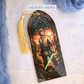 Space Wars Stained Glass Acrylic Bookmark - Reader Gift for Sci Fi Fantasy Fans