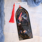 Space Wars Stained Glass Acrylic Bookmark - Reader Gift for Sci Fi Fantasy Fans