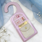 Tooth Fairy Personalized Door Hanger with Pouch - Custom Tooth Fairy Door Keepsake Gift for Kids