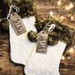 Custom 2 Tone Wood Stocking Tag