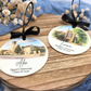Custom Graduation  Ceramic Ornament - Personalized School Watercolor Keepsake - Class Year Gift