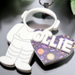 Astronaut With Heart Bag Tag