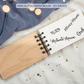 Castlebound Custom Wood Autograph Book - Personalized Theme Park Signature Album | Vacation Memory Keepsake for Kids & Adults