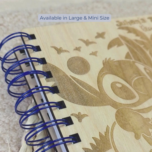 Ohana Wood Autograph Book