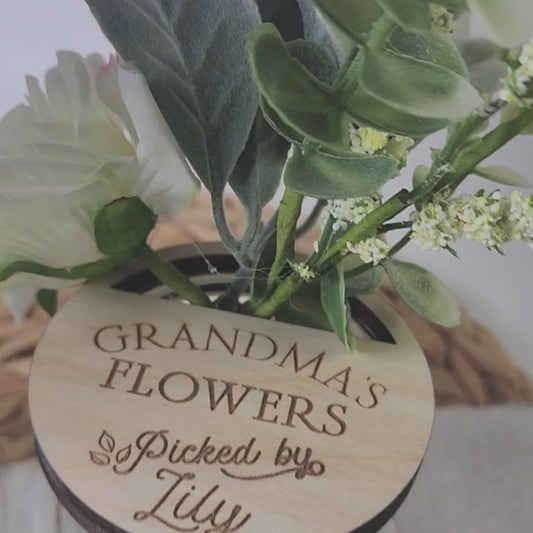 Mother's Day Custom Mason Jar Lids