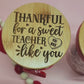 Teacher's Candy Jars