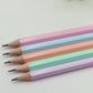 Custom Engraved Pencils - Personalized 2B Pencils for School | Name Pencils in Yellow or Pastel | Pack of 5 or 10 | Latex-Free Eraser