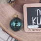 Custom Chalkboard Teacher Christmas Ornament - Personalized Wood & Acrylic Teacher's Gift