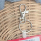Personalized Dad Photo Keychain - Custom Father’s Day Acrylic Keyring - Magazine Cover Photo Gift